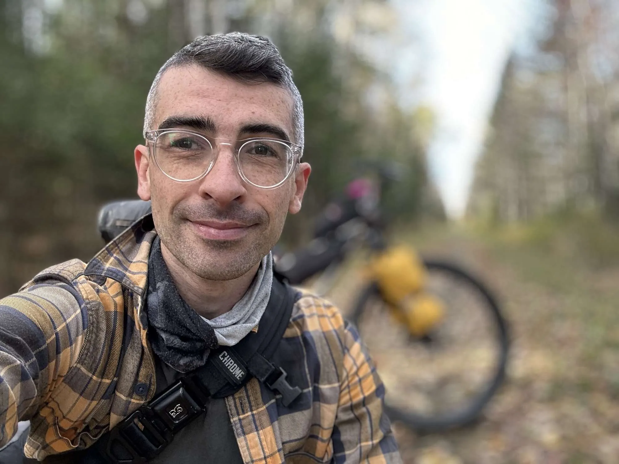 Selfie on the trail