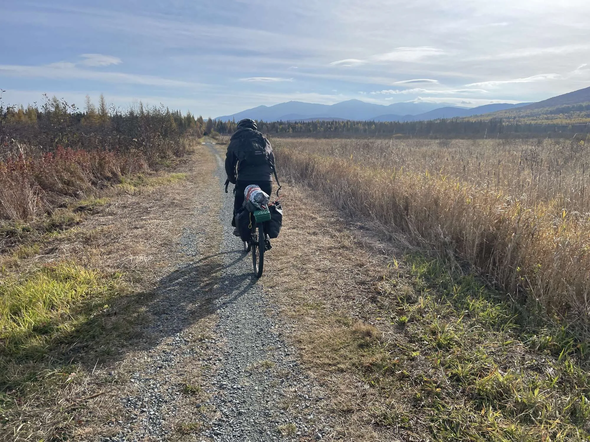 Asher on the trail